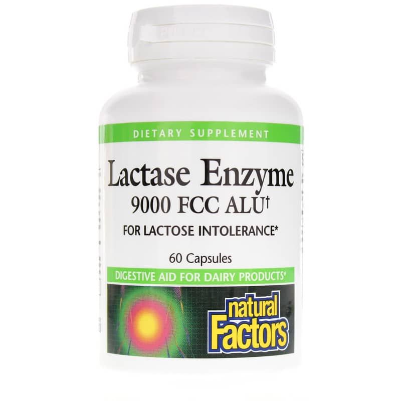 Lactase Enzyme 9000 FCC ALU | Фермент лактазы 9000 FCC ALU
