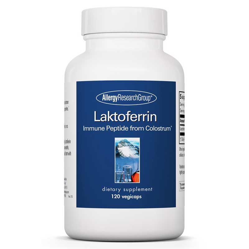Laktoferrin, 120 Veg Capsules | Лактоферин, 120 вегетеріанських капсул
