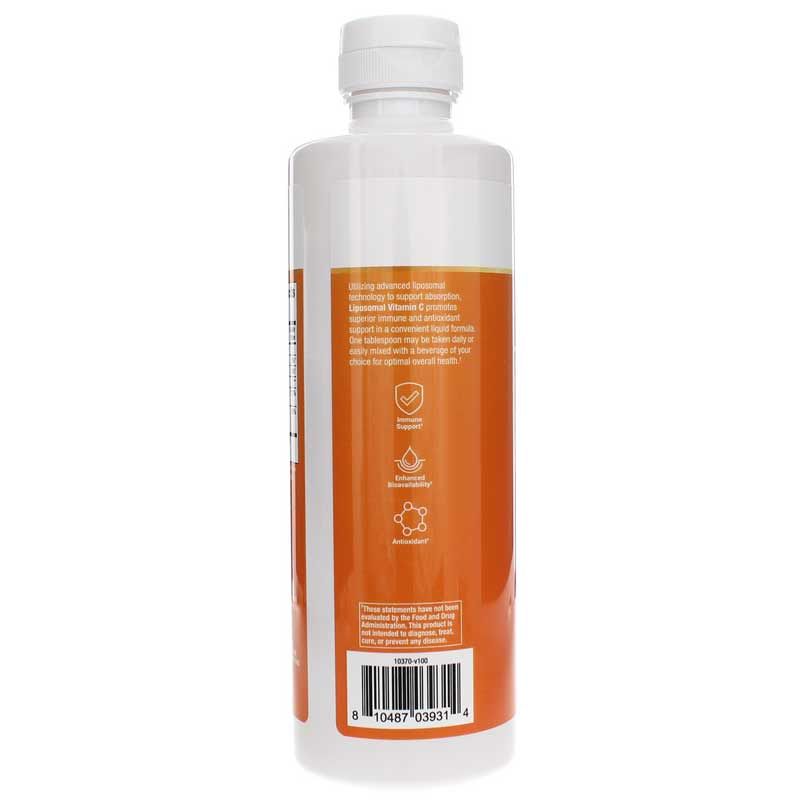 Liposomal Vitamin C Emulsion, 15.2 Oz | Ліпосомальна емульсія вітаміну С, 15,2 унції
