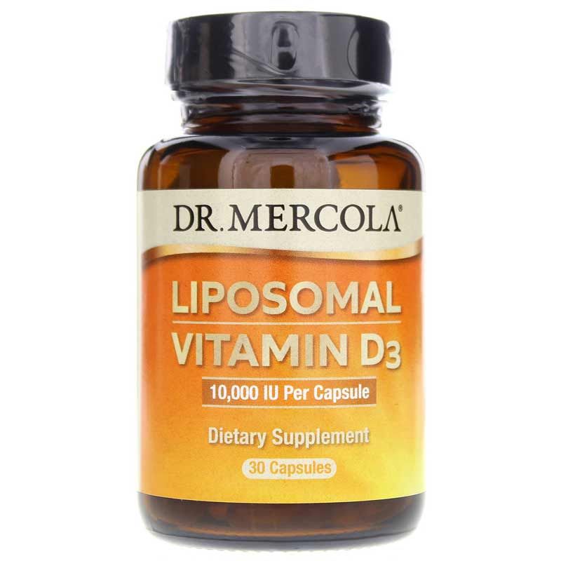 Liposomal Vitamin D3 10000 IU, 30 Capsules | Ліпосомальний вітамін D3 10000 МО, 30 капсул