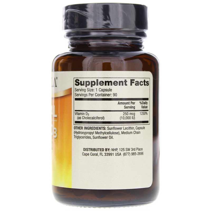 Liposomal Vitamin D3 10000 IU, 90 Capsules | Ліпосомальний вітамін D3 10000 МО, 90 капсул