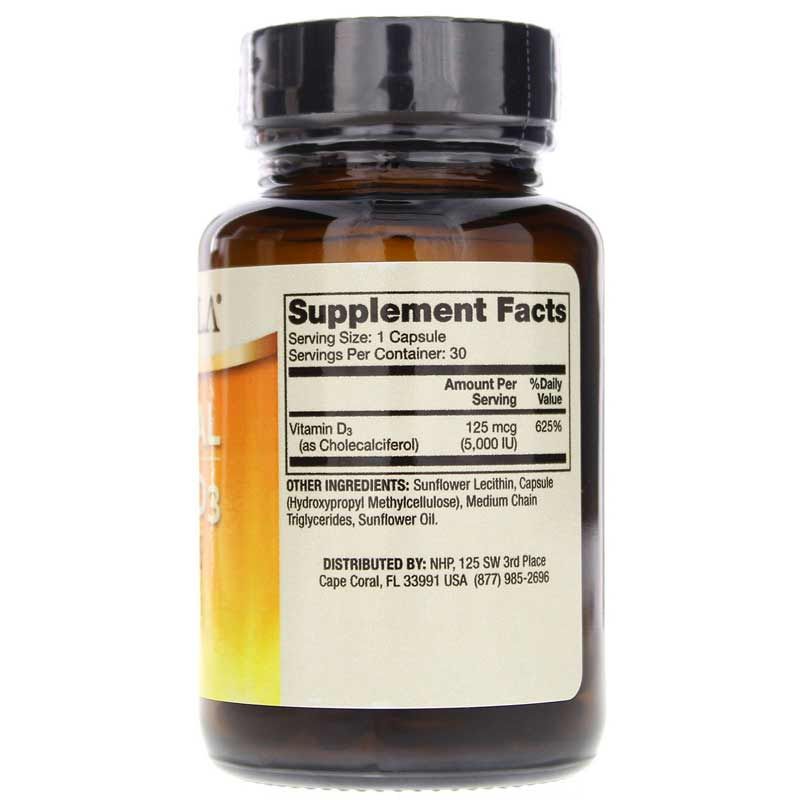 Liposomal Vitamin D3 5000 IU, 30 Capsules | Ліпосомальний вітамін D3 5000 МО, 30 капсул