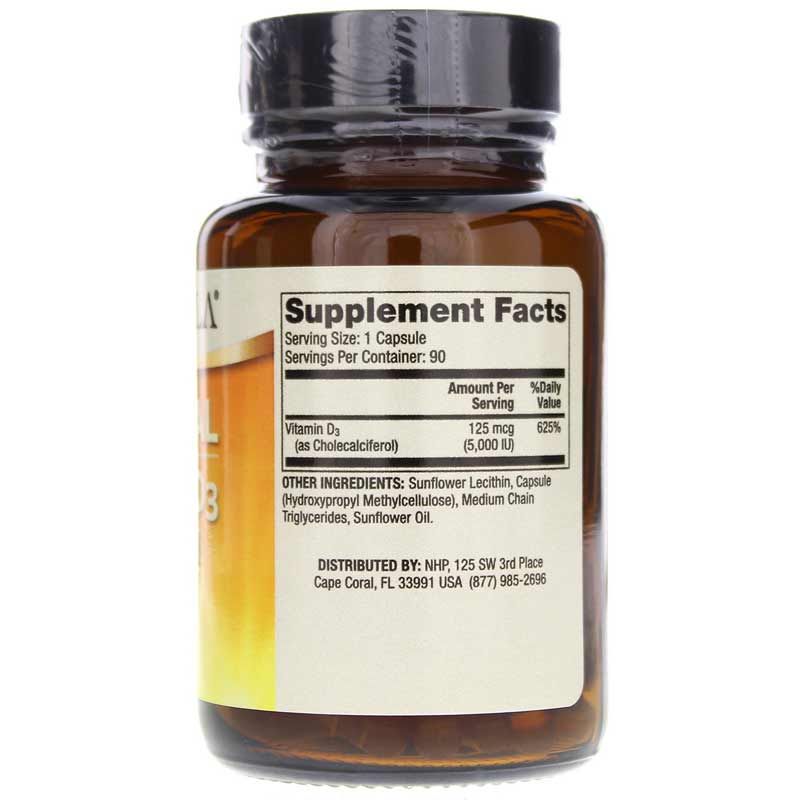 Liposomal Vitamin D3 5000 IU, 90 Capsules | Ліпосомальний вітамін D3 5000 МО, 90 капсул