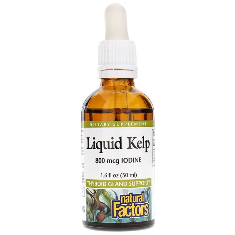 Liquid Kelp 800 Mcg Iodine | Жидкая ламинария 800 мкг йода