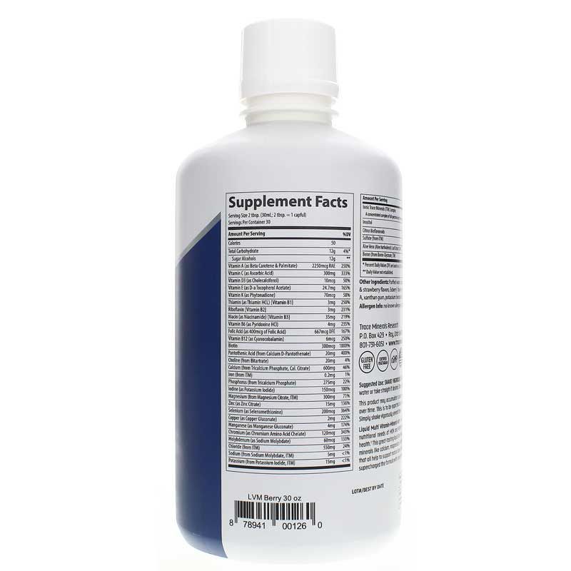 Liquid Multi Vitamin-Mineral, Berry | Рідкий мультивітамінно-мінеральний рідкий, Ягоди