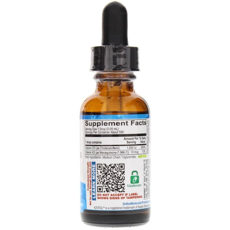 Liquid Vitamin D3 with K2 | Жидкий витамин D3 с К2