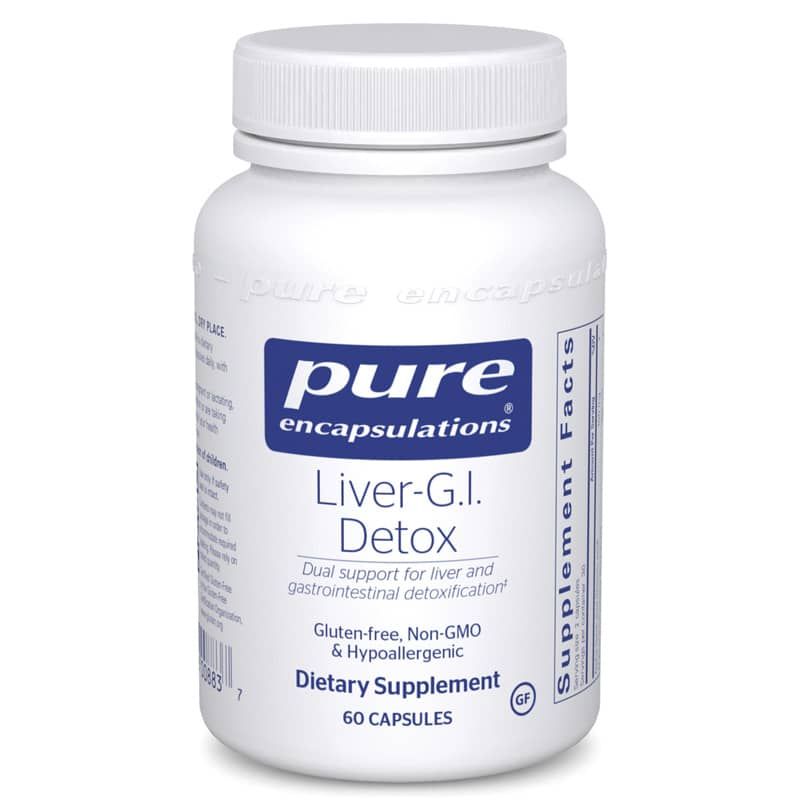 Liver-G.I. Detox, 60 Capsules | Детоксикация печени - Г.И., 60 капсул