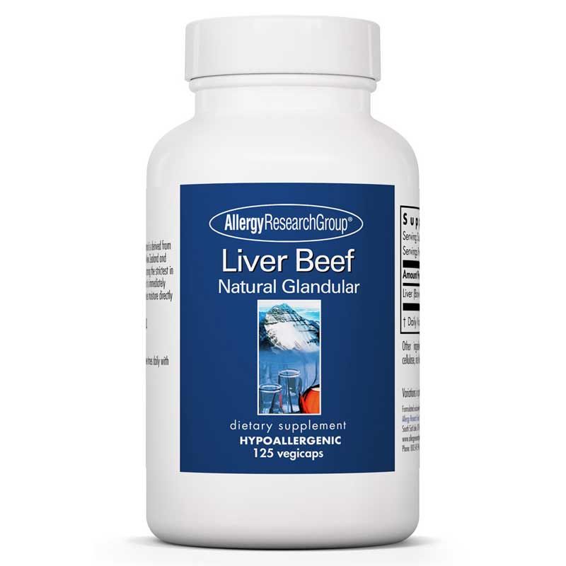 Liver Beef Natural Glandular | Печень говяжья натуральная железистая