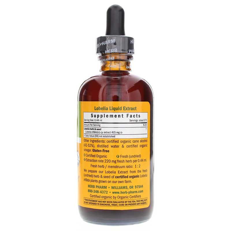 Lobelia Extract, 4 Oz | Экстракт лобелии, 4 унции