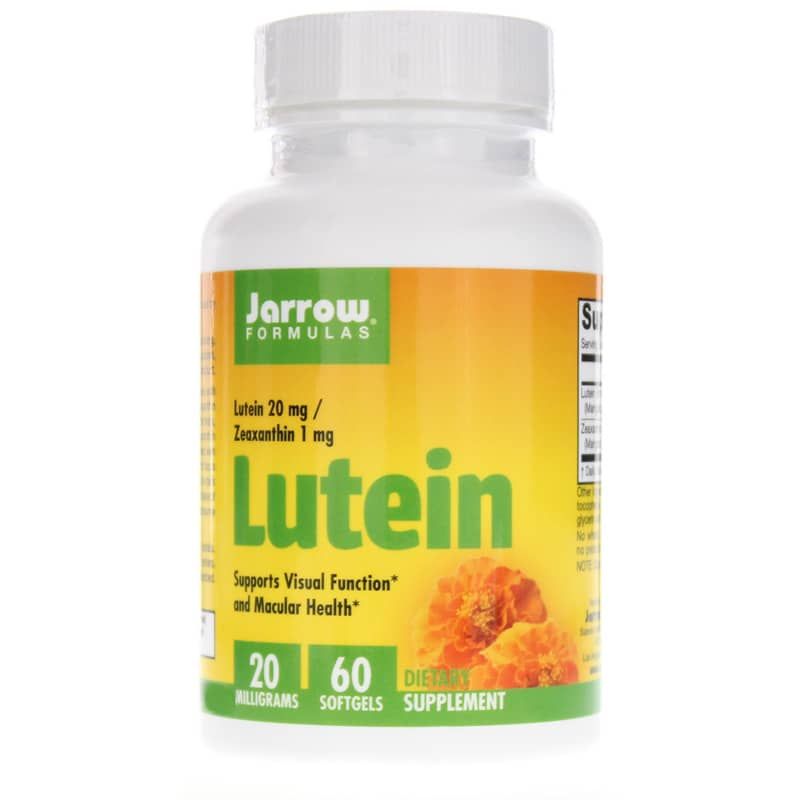 Lutein 20 Mg, 60 Softgels | Лютеїн 20 мг, 60 гелевих капсул
