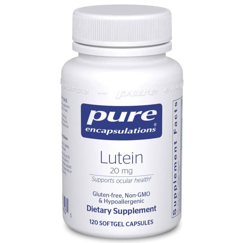 Lutein 20 Mg, 120 Softgels | Лютеин 20 мг, 120 гелевых капсул