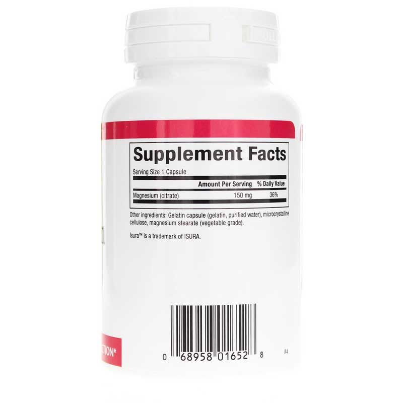Magnesium Citrate 150 Mg, 90 Capsules | Цитрат магнію 150 мг, 90 капсул