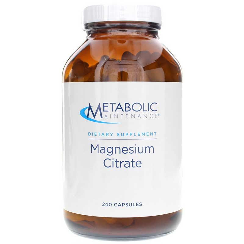 Magnesium Citrate, 240 Capsules | Цитрат магнію, 240 капсул