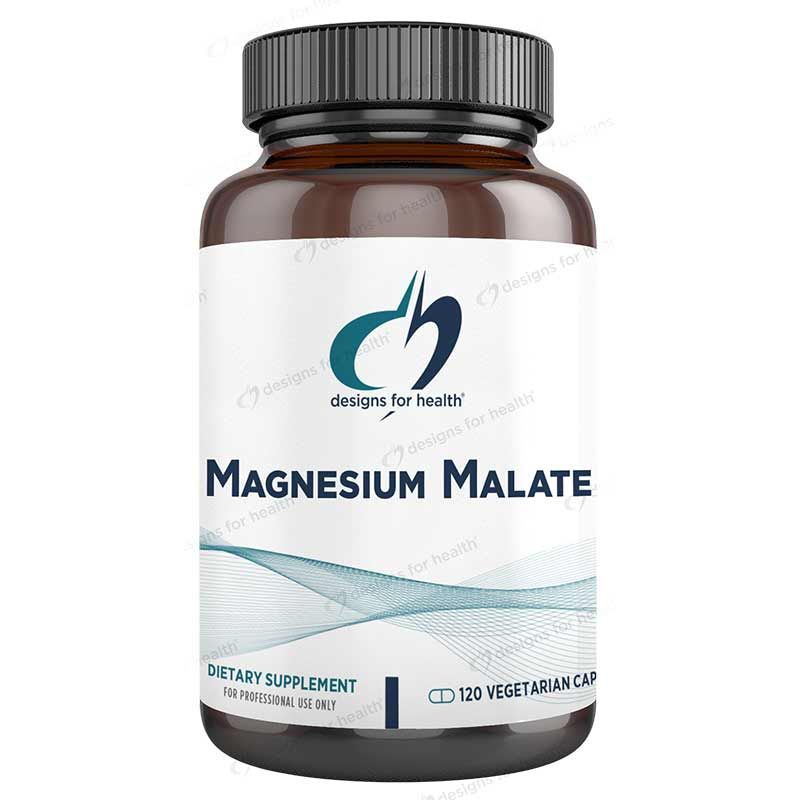 Magnesium Malate, 120 Veg Capsules | Малат магнію, 120 вегетеріанських капсул