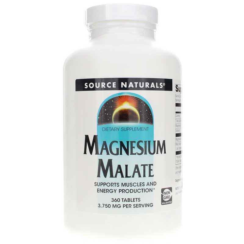 Magnesium Malate, 360 Tablets | Малат магния, 360 таблеток