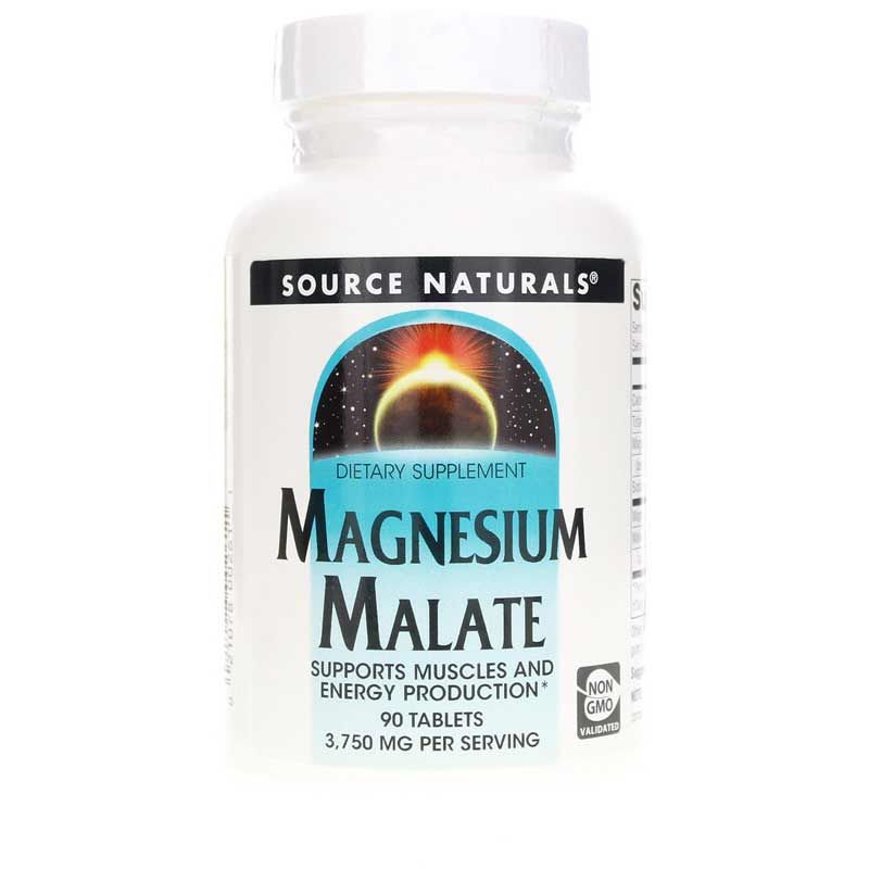 Magnesium Malate, 90 Tablets | Малат магния, 90 таблеток