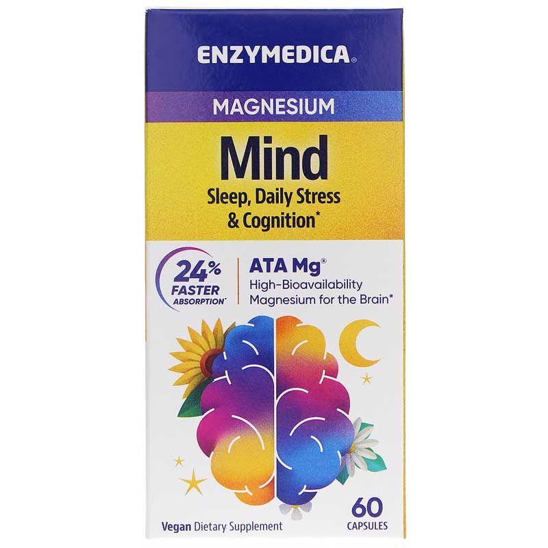 Magnesium Mind, 60 Capsules | Магниевый ум, 60 капсул