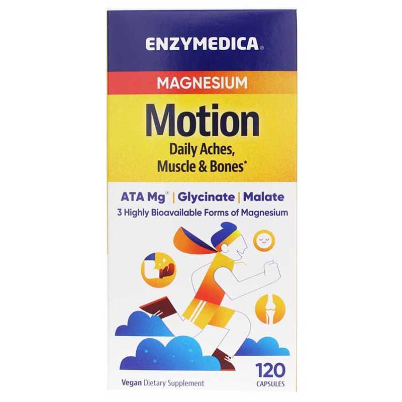 Magnesium Motion, 120 Capsules | Движение магния, 120 капсул