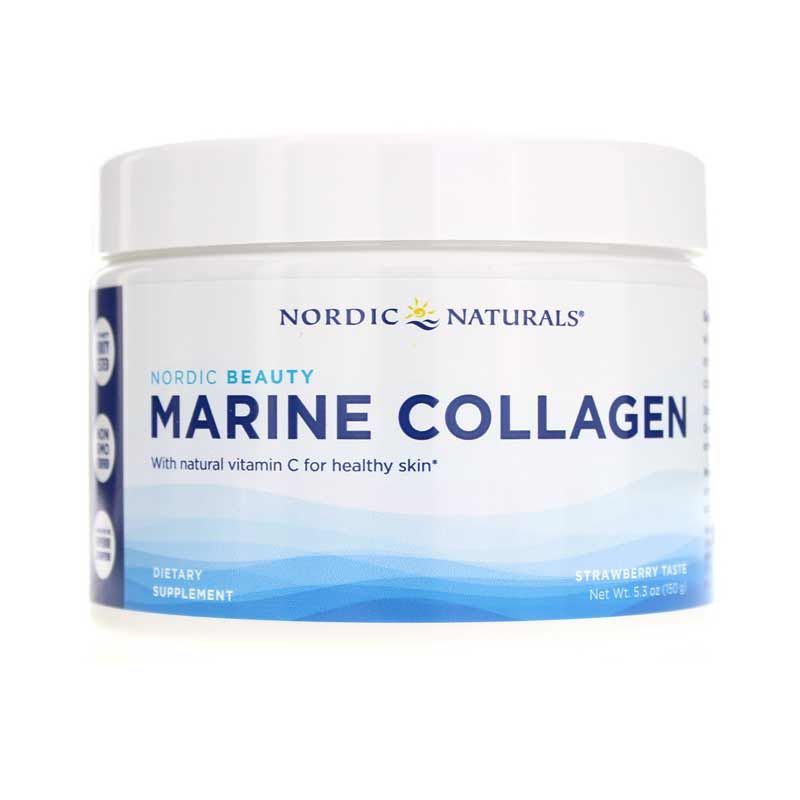 Marine Collagen Powder Strawberry | Порошок морского коллагена клубничный
