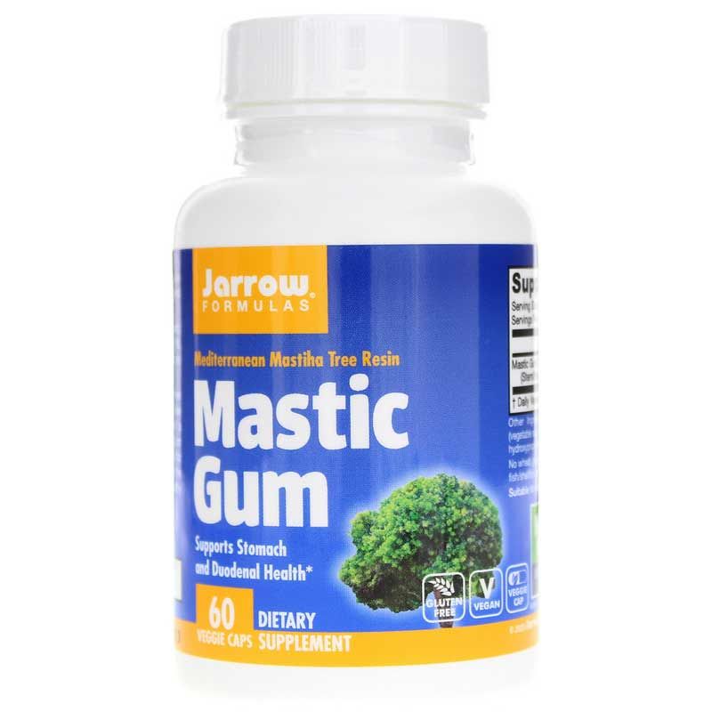 Mastic Gum, 60 Veg Capsules | Мастичная камедь, 60 вегетерианских капсул
