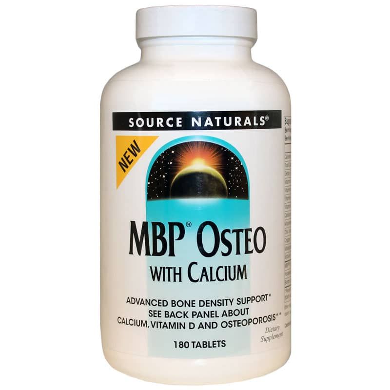 MBP Osteo with Calcium, 180 Tablets | MBP остео з кальцієм, 180 таблеток