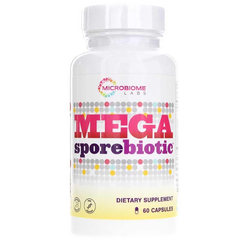 Mega SporeBiotic, 60 Capsules | Мега СпорыБиотик, 60 капсул
