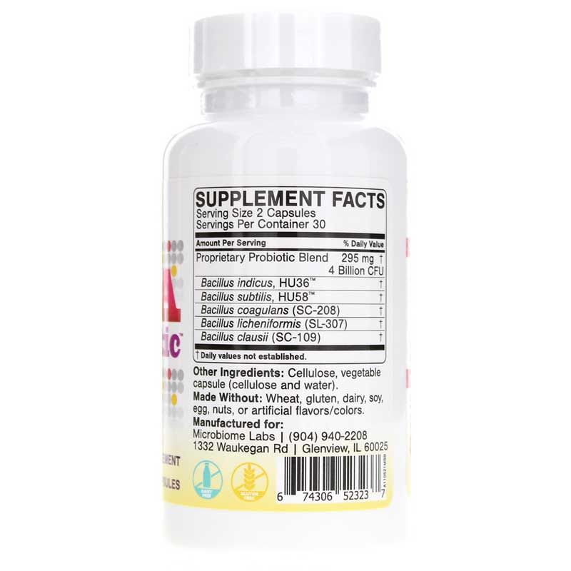 Mega SporeBiotic, 60 Capsules | Мега СпорыБиотик, 60 капсул