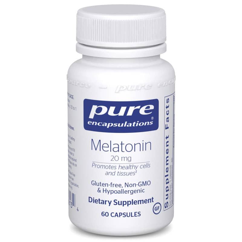 Melatonin 20 Mg, 60 Capsules | Мелатонин 20 мг, 60 капсул