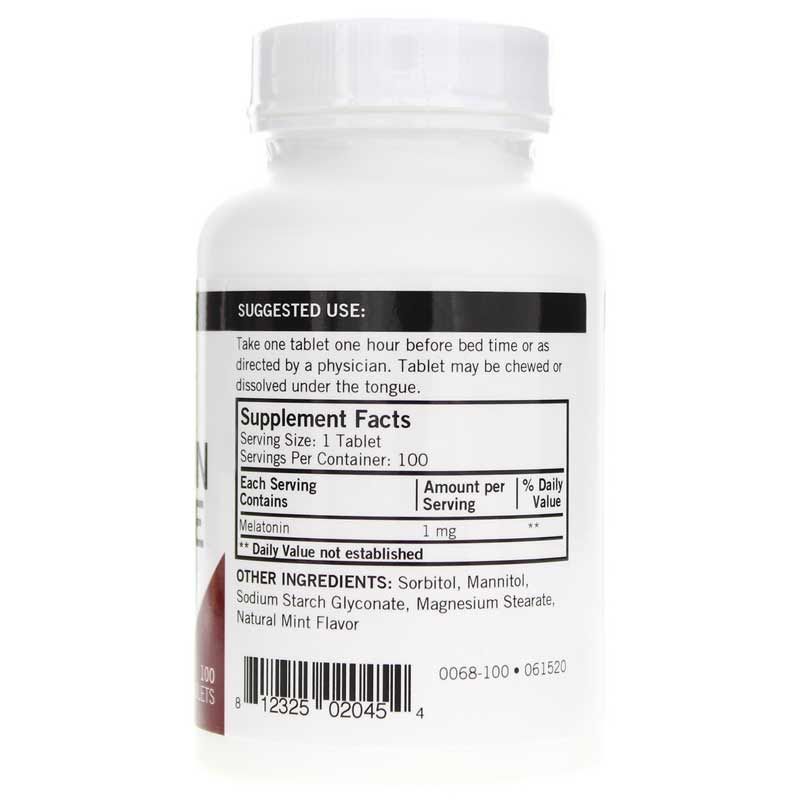 Melatonin Chewable Tablets 1 Mg | Мелатонин жевательные таблетки 1 мг