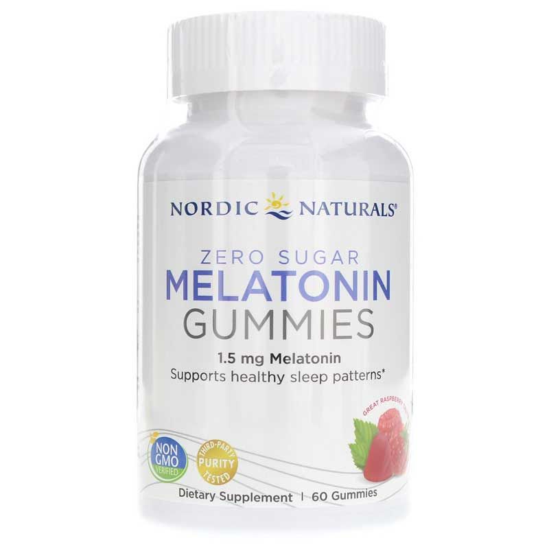 Melatonin Gummies Zero Sugar, 60 Gummies | Жевательные конфеты с мелатонином без сахара, 60 жевательных резинок