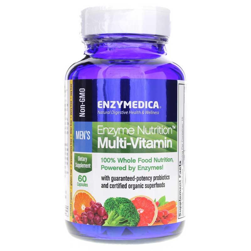 Men's Enzyme Nutrition, 60 Capsules | Ензимне харчування для чоловіків, 60 капсул