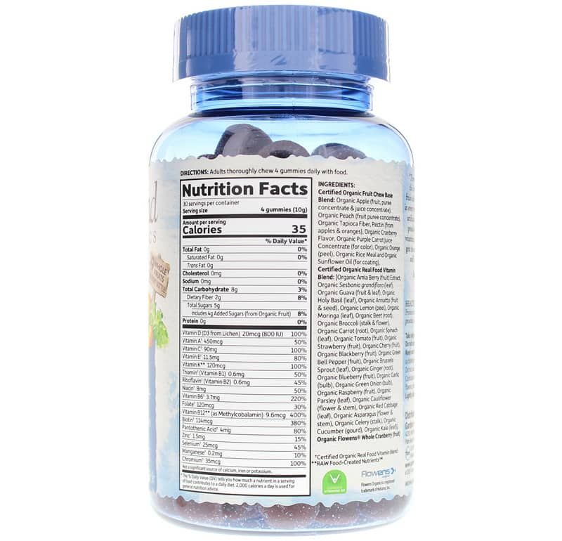 Men's Multi 40+ Whole Food Multivitamin Gummies | Чоловічі мульти 40+ мультивітаміни з цільної їжі жувальні гумки