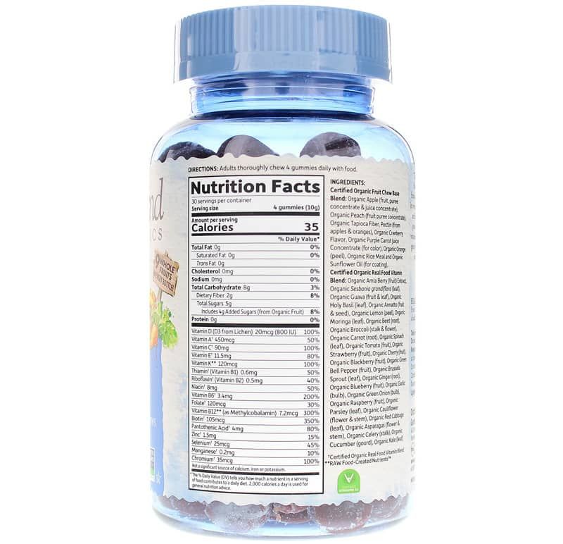 Men's Multi Whole Food Multivitamin Gummies | Мультивитамины для мужчин мульти цельное питание жевательные резинки