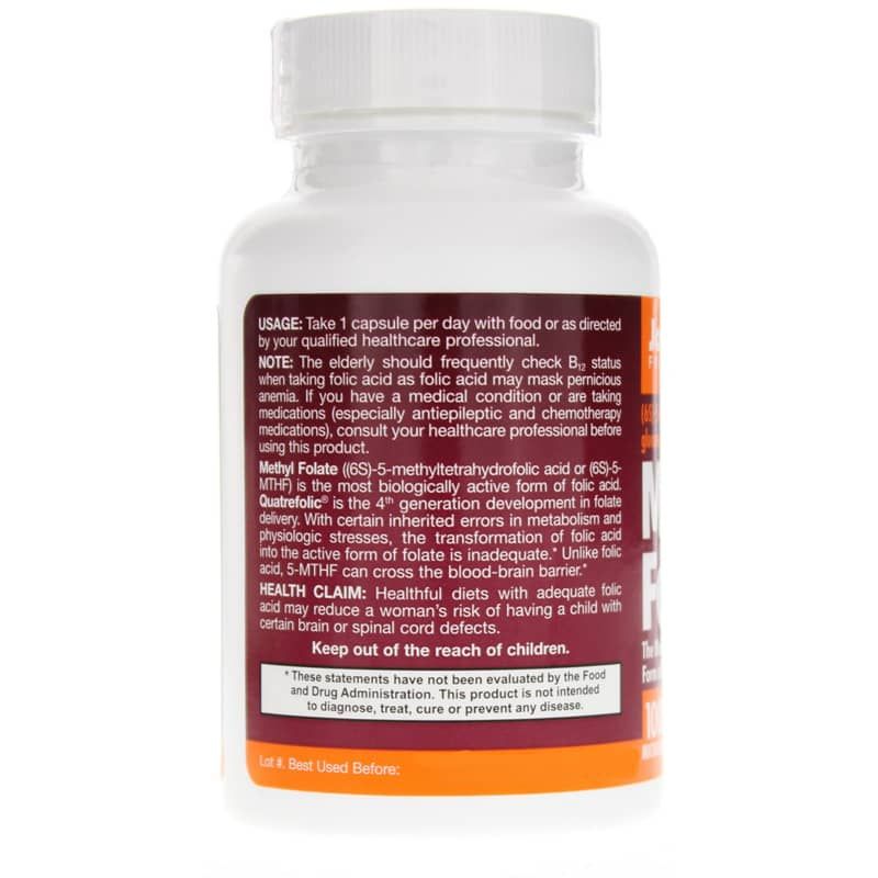 Methyl Folate 1,000 Mcg | Метилфолат 1,000 мкг
