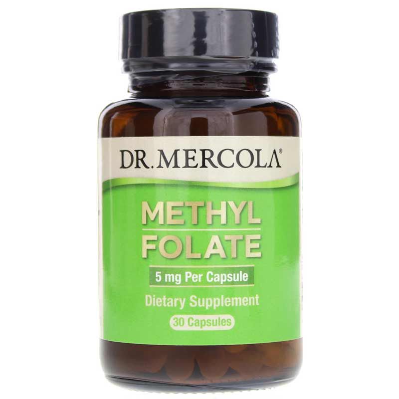 Methyl Folate 5 Mg, 30 Capsules | Метилфолат 5 мг, 30 капсул