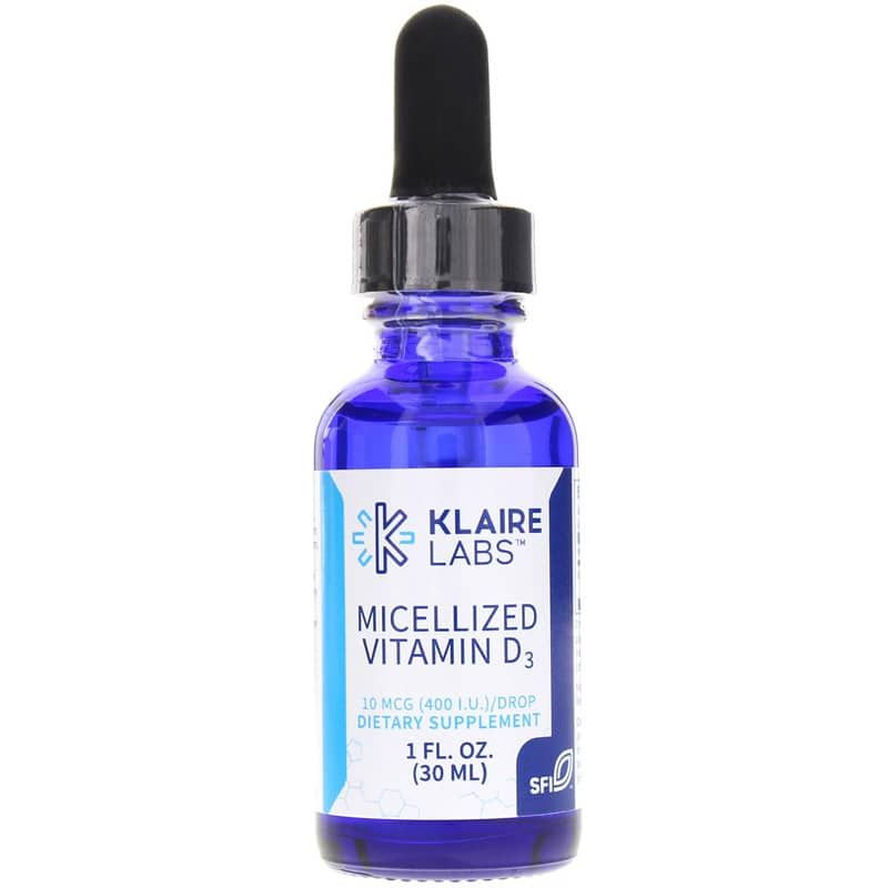 Micellized Vitamin D3 10 Mcg | Мицеллированный витамин D3 10 мкг