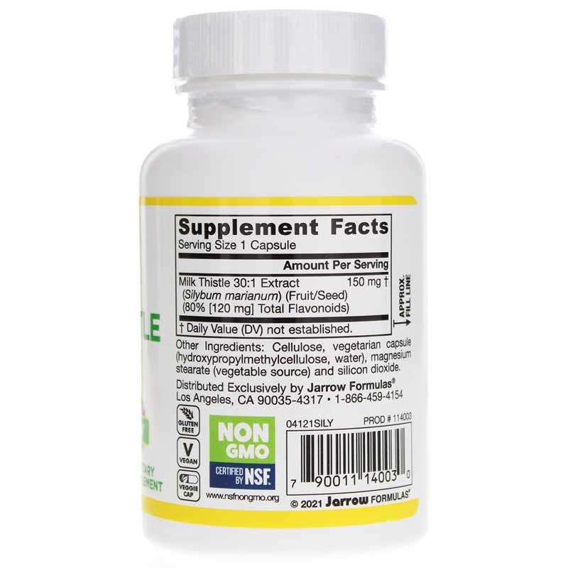 Milk Thistle 150 Mg, 100 Veg Capsules | Молочный чертополох 150 мг, 100 вегетерианских капсул