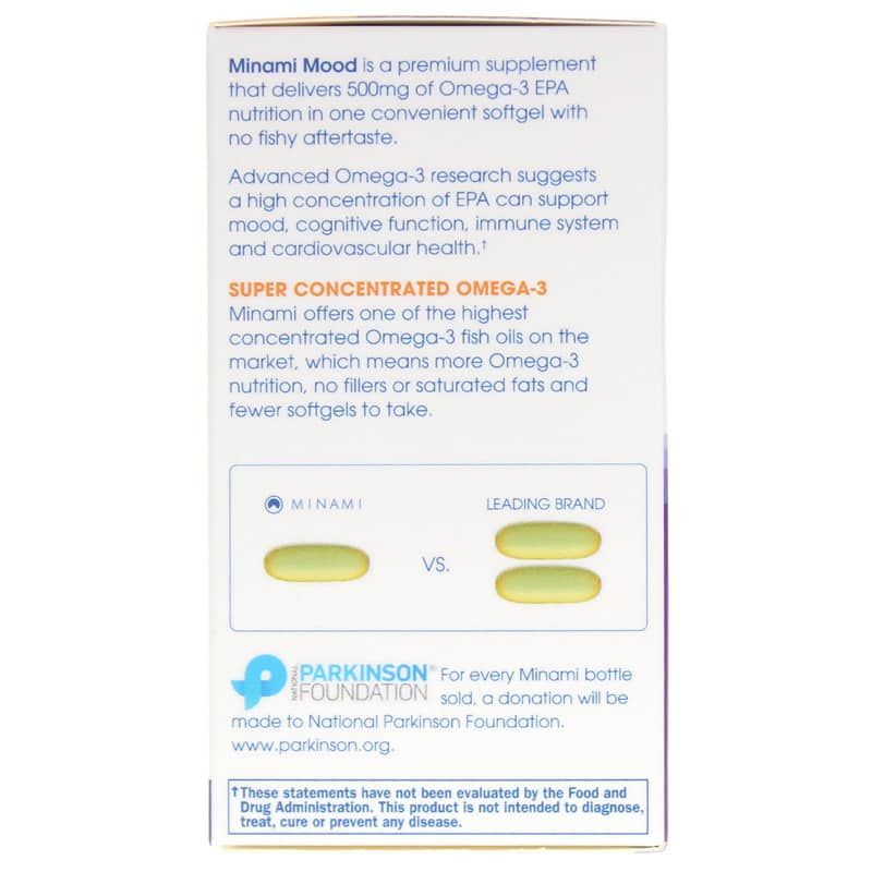 Minami Mood Omega-3 Fish Oil | Мінамі настрій омега-3 риб'ячий жир