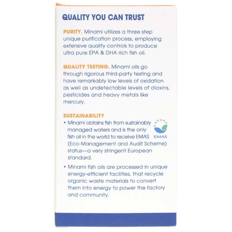 Minami Omega-3 Fish Oil Daily Maintenance, 30 Softgels | Мінамі омега-3 риб'ячий жир щоденна підтримка, 30 гелевих капсул