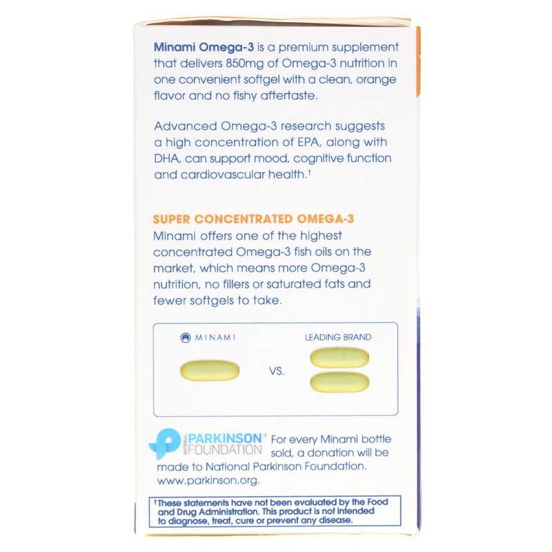 Minami Omega-3 Fish Oil Daily Maintenance, 30 Softgels | Мінамі омега-3 риб'ячий жир щоденна підтримка, 30 гелевих капсул