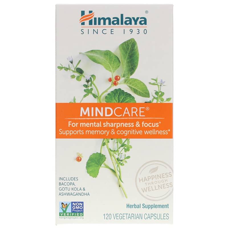 MindCare, 120 Veg Capsules | MindCare, 120 вегетерианских капсул