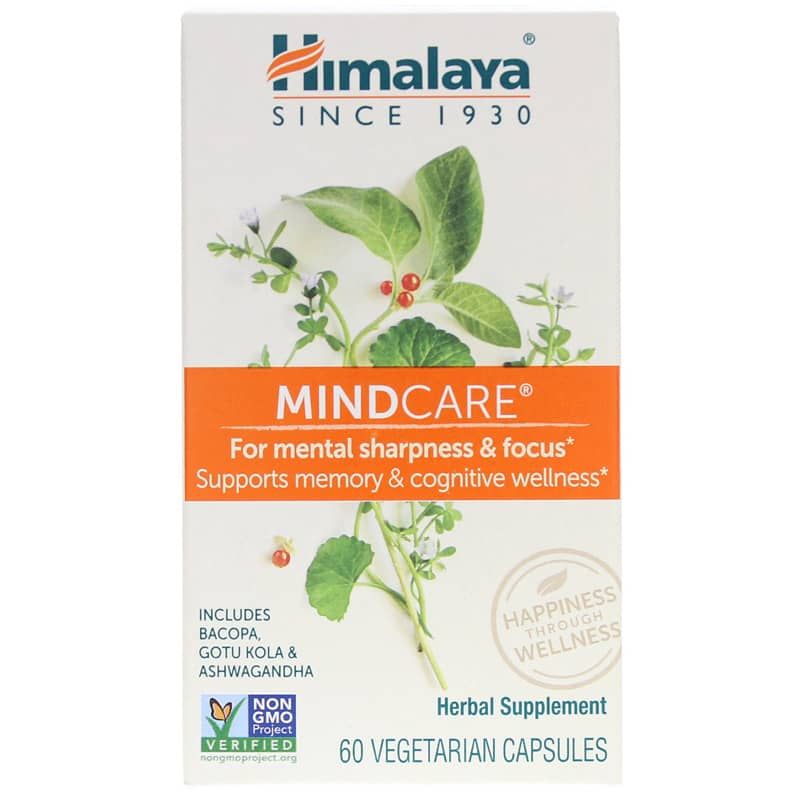 MindCare, 60 Veg Capsules | MindCare, 60 вегетерианских капсул