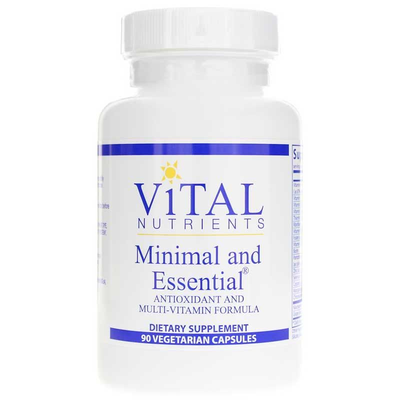 Minimal &amp; Essential Antioxidant &amp; Multi-Vitamin, 90 Capsules | Мінімальний і необхідний антиоксидант і мультивітамін, 90 капсул