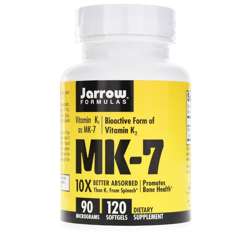 MK-7 Vitamin K2 90 Mcg, 120 Softgels | MK-7 витамин K2 90 мкг, 120 гелевых капсул
