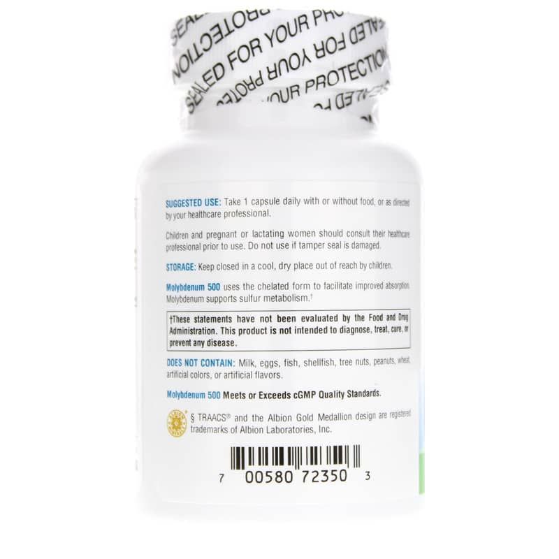 Molybdenum 500 Mcg | Молібден 500 мкг