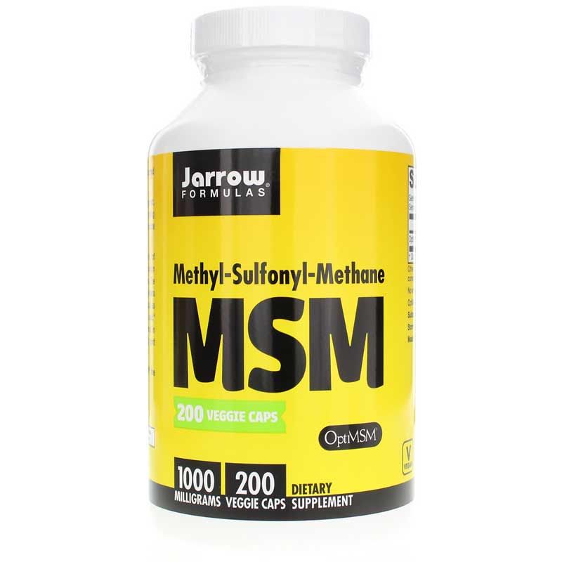 MSM 1000 Mg Capsules, 200 Veg Capsules | MSM 1000 мг капсули, 200 вегетеріанських капсул