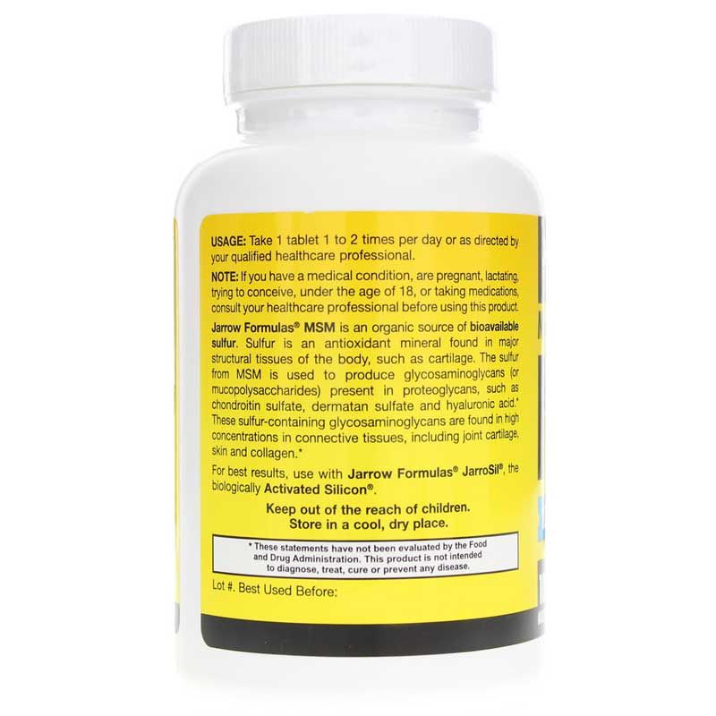 MSM 1000 Mg Tablets | MSM 1000 мг таблетки