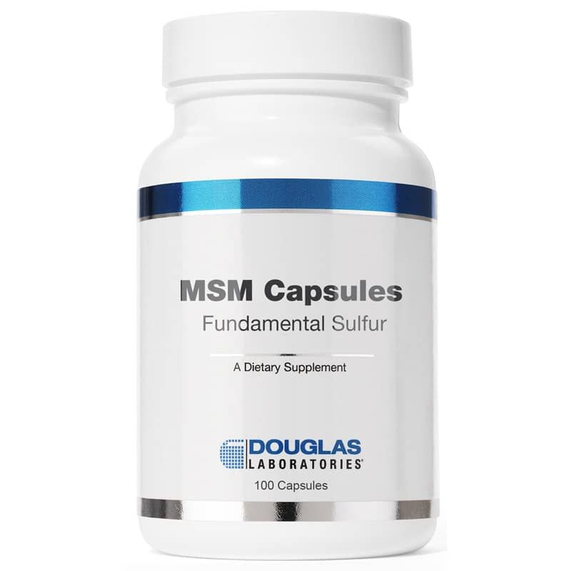MSM Capsules Fundamental Sulfur | Капсули MSM фундаментальна сірка MSM