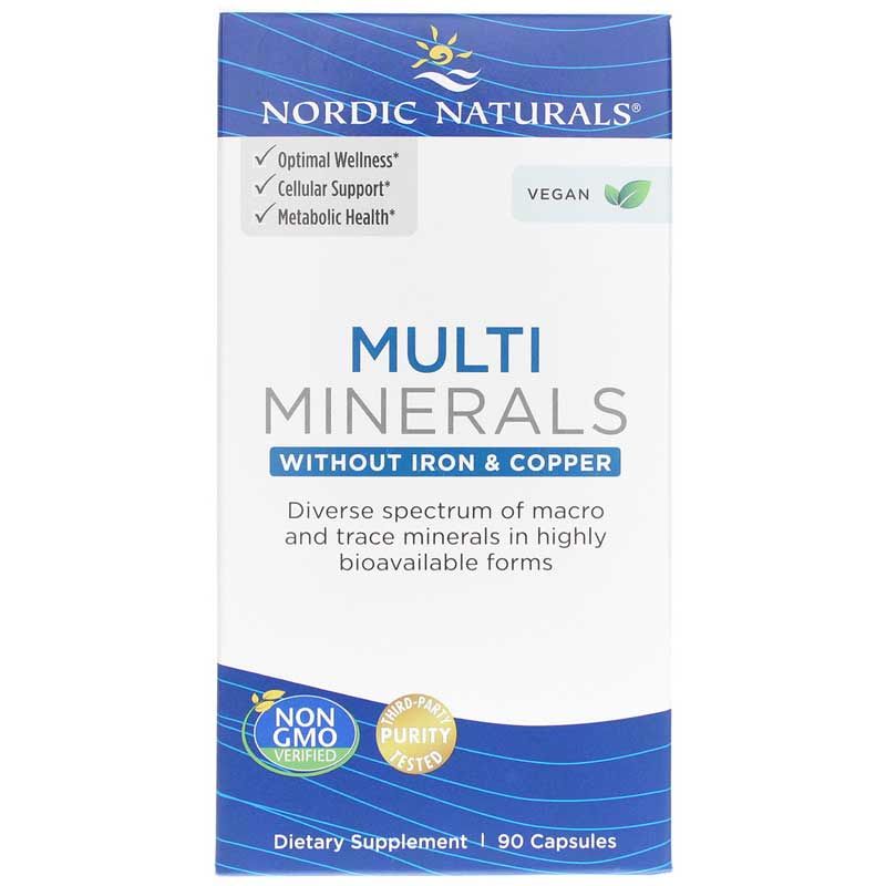 Multi Minerals without Iron &amp; Copper, 90 Capsules | Мультимінерали без заліза та міді, 90 капсул