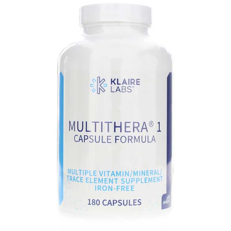 Multithera 1 Multiple Iron-Free, 180 Capsules | Multithera 1 multiple без железа, 180 капсул